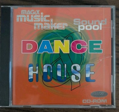 MAGIX Music Maker Soundpool Dance House CD-ROM Vintage Loops Samples Rare