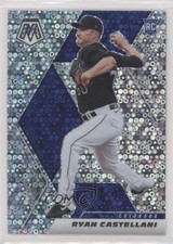 2021 Panini Mosaic Rookie Variation Quick Pitch Prizm Ryan Castellani #RV-88 0c2