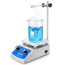 Magnetic Stirrer Hotplate 100~2000Rpm 180W Heating Power 271°C UK Plug
