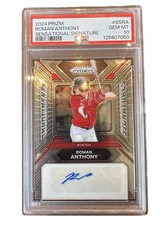 2024 Panini Prizm - Sensational Signatures Roman Anthony #SS-RA (AU, RC) Gem 10