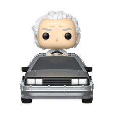 Funko Pop! Rides Deluxe Doc with Time Machine Back to the Future