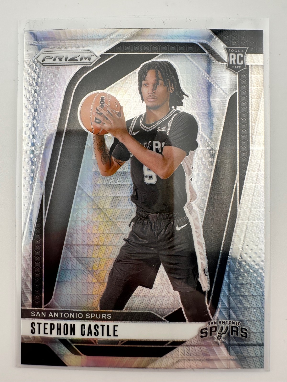 2024-25 Panini Prizm - Stephon Castle #234 Hyper Prizm (RC)