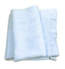 Vintage Light Blue Twin Acrylic Blanket Camping Trailer Vacation Dog — photo 2