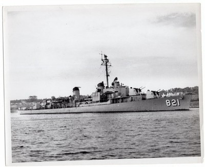 1946-1962 Destroyer DD-821 USS Johnston Pre-Fram Upgrade Original News Photo #6