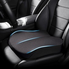 Adult Car Booster Seat Cushion Car Seat Driver Height Boost Mat Memory Foam Car