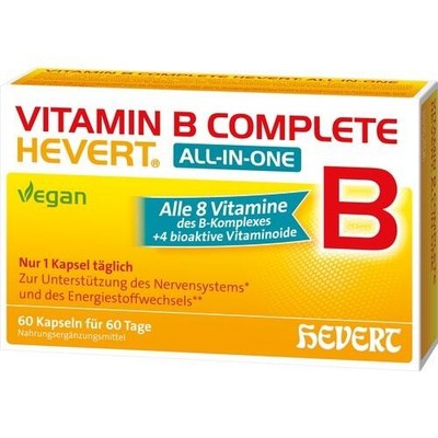 VITAMIN B COMPLETE Hevert all-in-one Kapseln 60 St. PZN 19214749