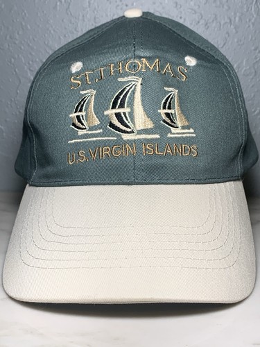 St Thomas U.S. Virgin Islands Adjustable Hat Cap