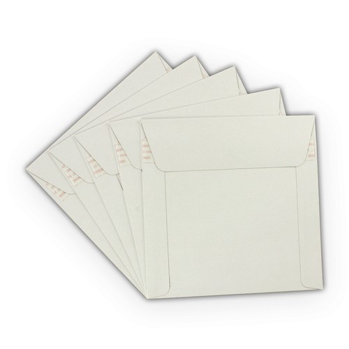 10 - 6x6 "EcoSwift" Brand Self Seal Cardboard CD/DVD Envelope Mailers 6" x 6" - Picture 2 of 7