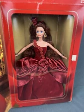 Vintage 1996 Mattel Society Style RADIANT ROSE BARBIE #15140 Bad Box