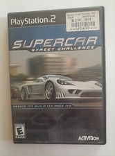 Supercar Street Challenge Sony Playstation 2 PS2 Complete w/ Manual CIB TESTED