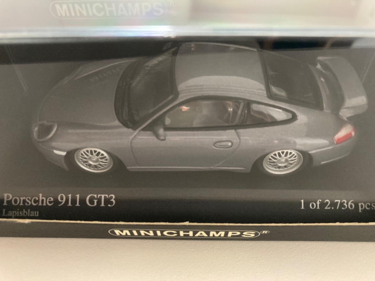 PORSCHE 996 GT3 Phase 1 - Version Lancement - 1999 - Minichamps 1:43 EUR 75,00 - FR