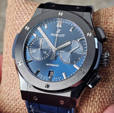 HUBLOT・CLASSIC FUSION・メンズ・腕時計・ AUTOMATIC Classic Fusion Chronograph Titanium 45mm Watches | Hublot US