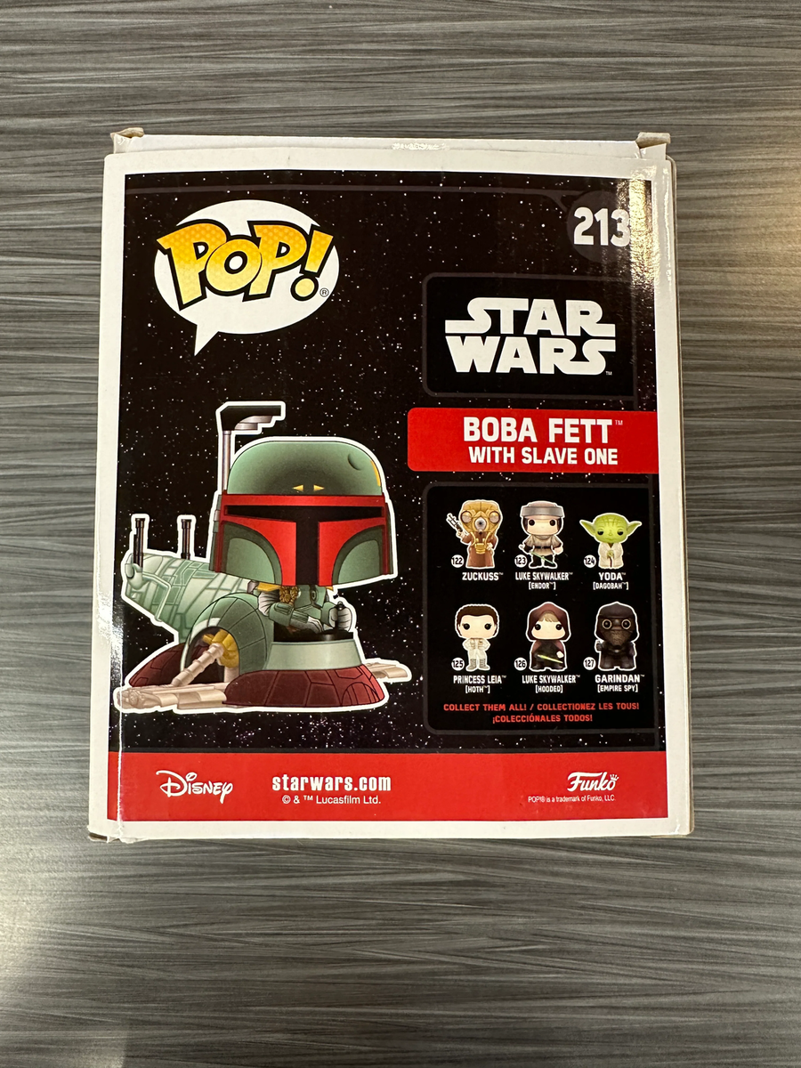 Funko POP! Star Wars: Boba Fett With Slave One (2017 NYCC