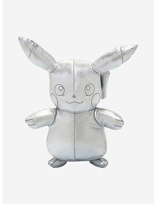  Pokémon 8 Silver Pikachu 25th Anniversary Plush