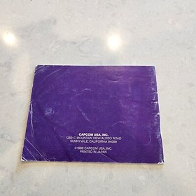 Legendary Wings Nintendo NES Manual Only ~ Instruction Booklet