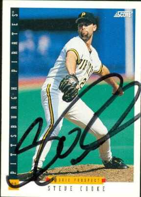 Steve Cooke autographed Baseball Card (Pittsburgh Pirates ...