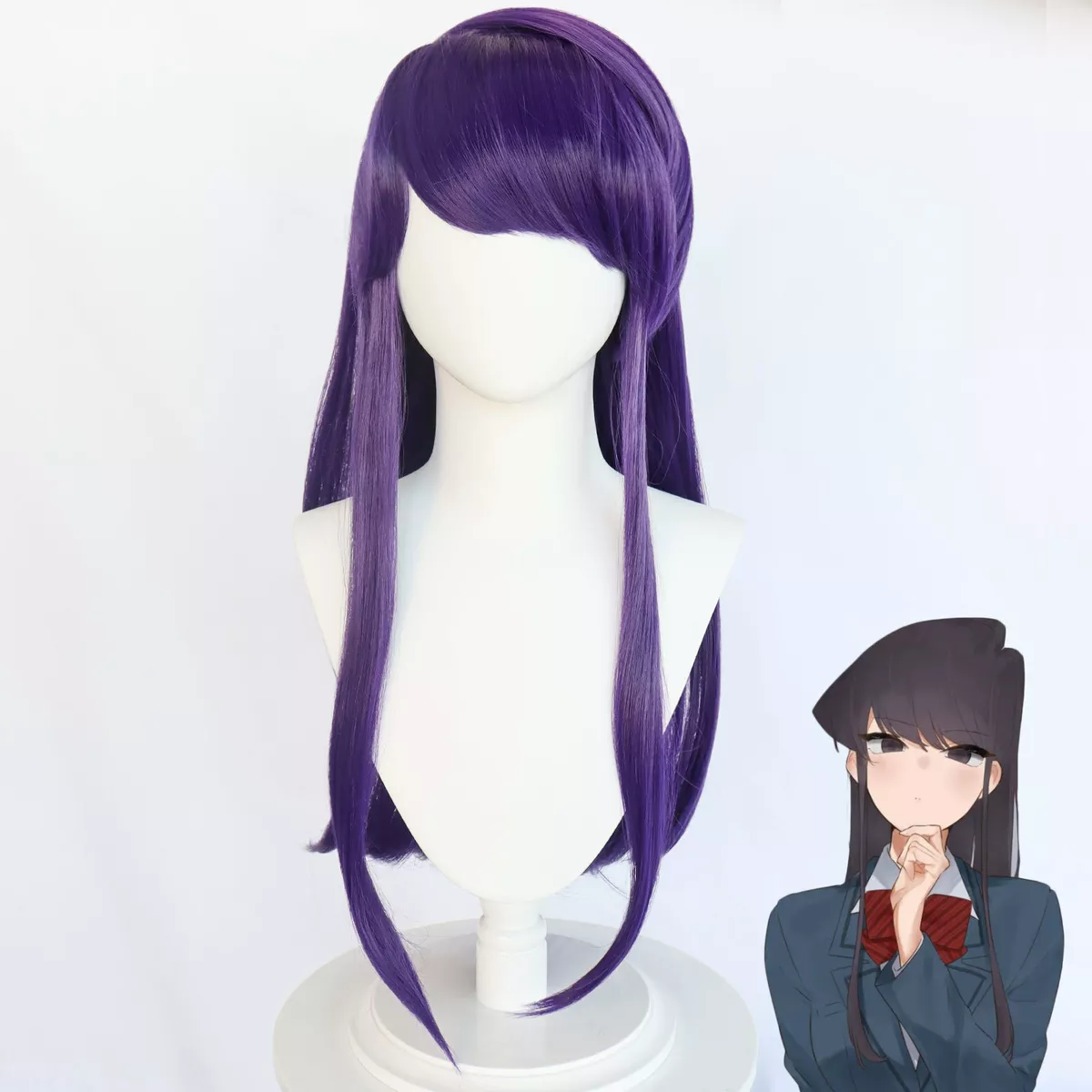 Anime Komi Can't Communicate Cosplay Osana Najimi Short Pink Slightly  Curled Wig Komi-san wa Comyushou desu Wig Cap Women Girl - AliExpress