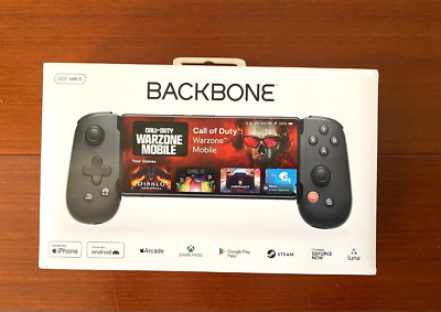 Backbone One (USB-C) Mobile Gaming Controller for Android - Generation 1 - Black
