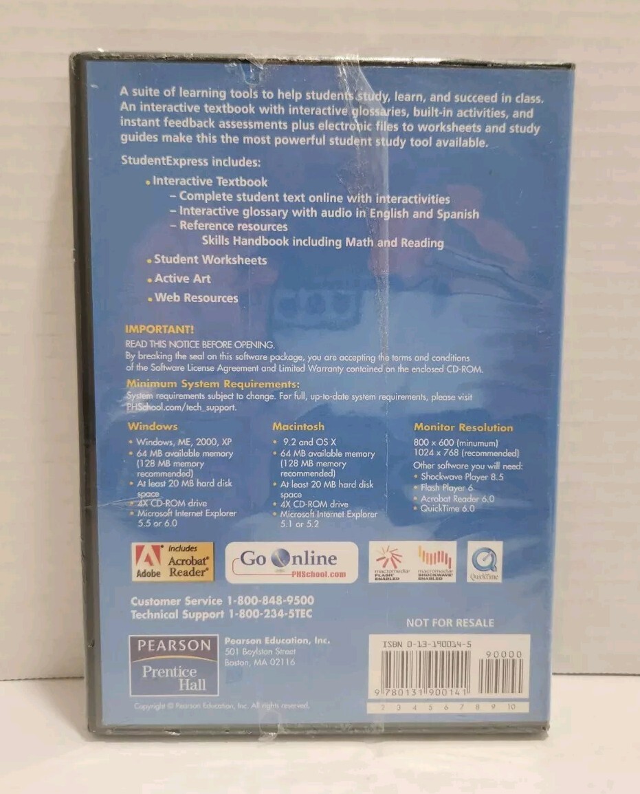 Prentice Hall Student Express Science Explorer: Chemical 