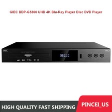 GIEC BDP-G5300 UHD 4K Blu-Ray Player Disc DVD Player for 8T External Hard Disk
