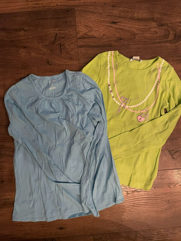 Girls tops size 7 Hartstings and Lands End