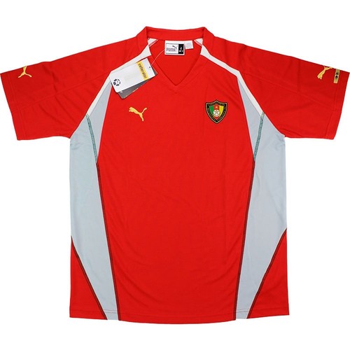 CAMEROON 2004/06 RED TRAINING (2XL, XL, L) PUMA SH/SLEEVE SHIRT SOCCER FOOTBALL - Picture 5 of 10