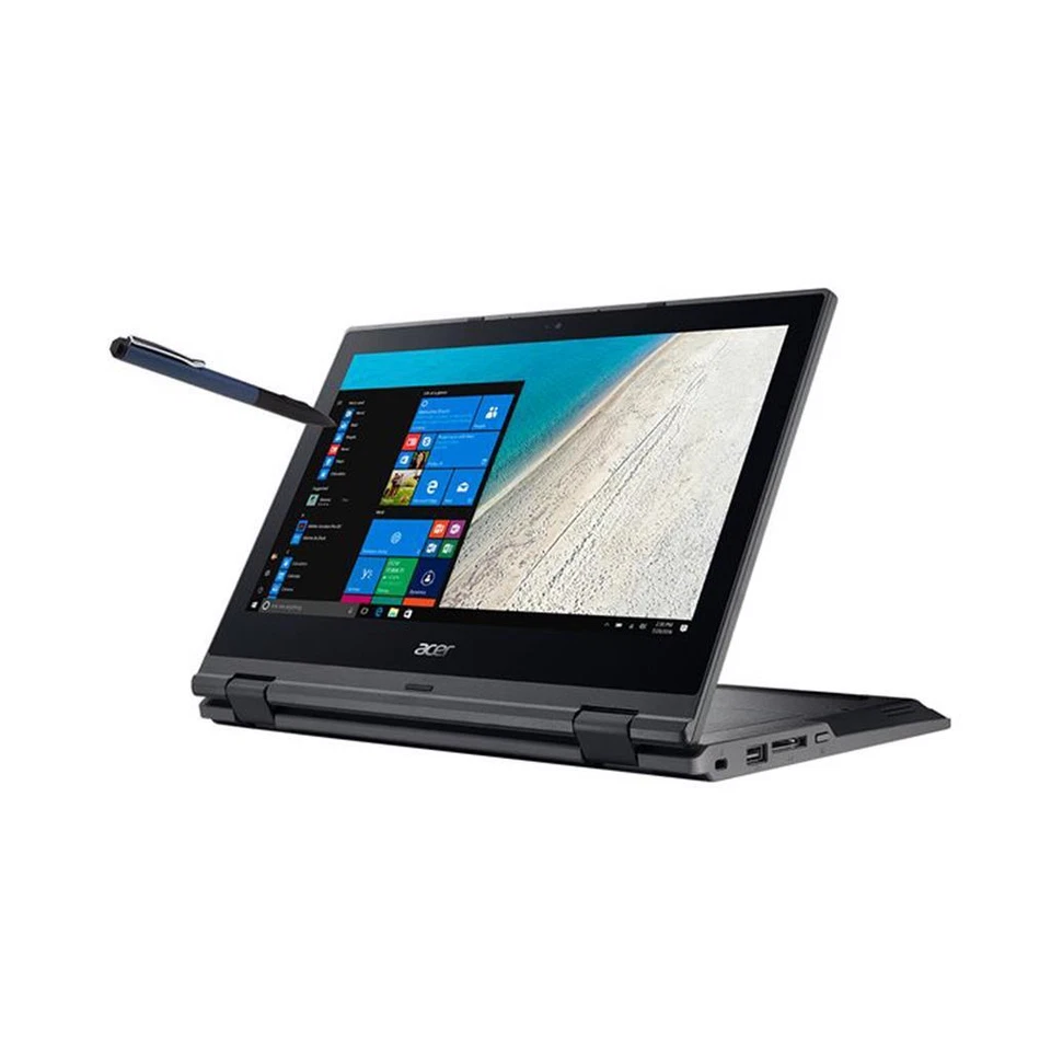 Acer TravelMate Spin B1 11.6" Intel Celeron N4100 4GB RAM 64 GB UK  NX.VHTEK.001 - Image 4 of 4
