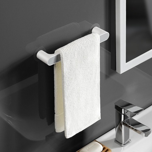 40/50cm Single Double Towel Rail Rack Holder Wall Mounted Bathroom Kitchen AU - Picture 18 of 19