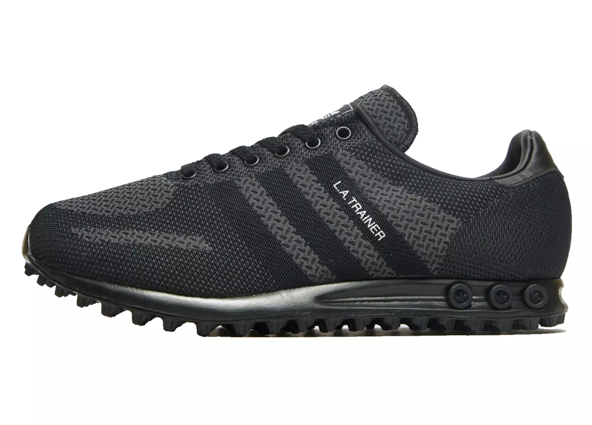 海外限定 ◆ adidas ◆ LA Trainer LT スニーカー ◆ ブラック adidas Originals LA Trainer Sneakers Black Woven Trainers