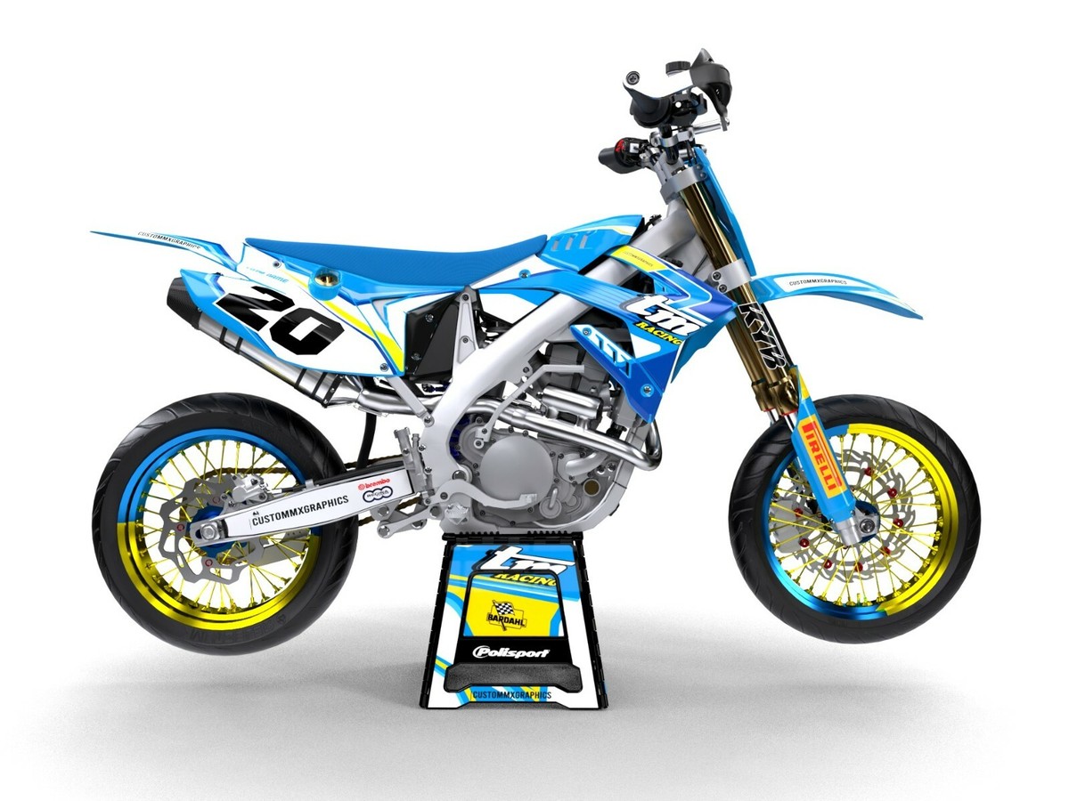 Super Moto Suzuki Rmz 450 Motard Targato Tm 450 Motard Usato