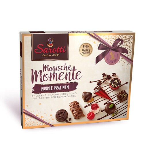 Sarotti Momentos Mágicos Oscuro Bombones Zehnfach Surtidos 210g