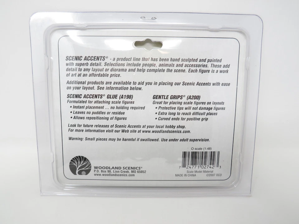 Woodland Scenics O 2742 City Workers Basura Eléctrico Alcantarilla Figura Conjunto de Personas Foto 2 de 2