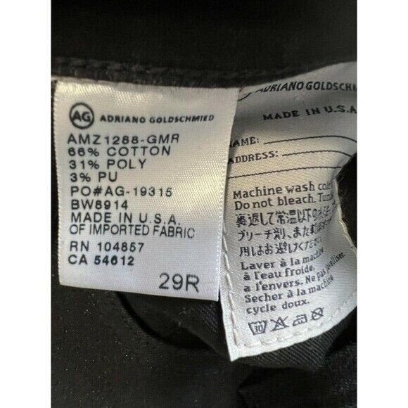 AG Adriano Goldschmied Super Skinny Sparkle Jeans 29R thumbnail 10