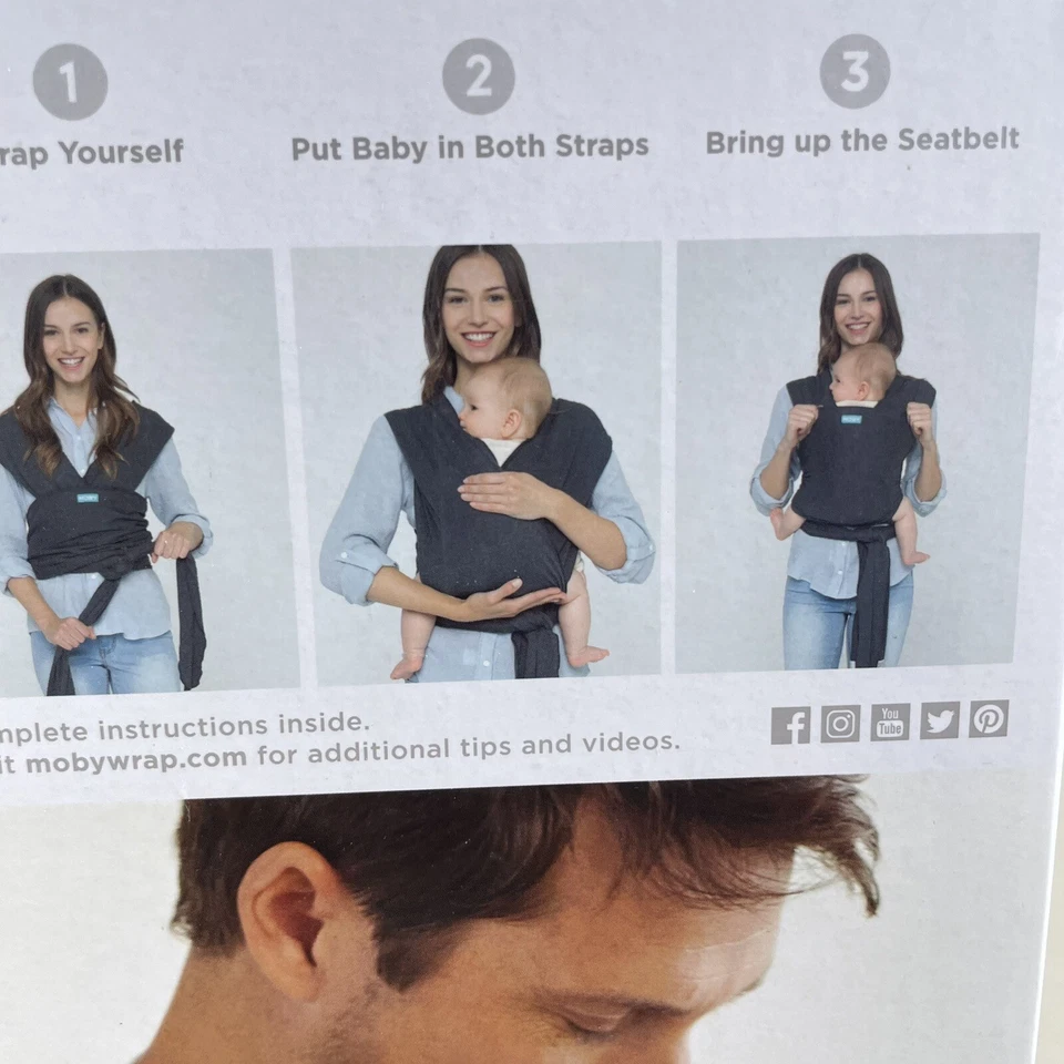 MOBY Envoltura Clásica DISNEY Mickey Mouse Suave Transpirable Portabebés Foto 3 de 4