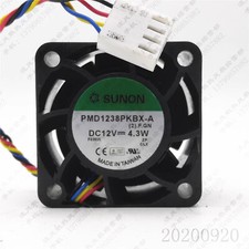 SUNON PMD1238PKBX-A 3828 12V 4.3W 3.8CM 4-Pin PWM Cooling Fan
