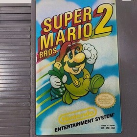 Super Mario Bros 2 Nintendo Entertainment System NES Game Cart Only 1985 Tested