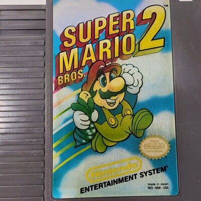 NES  SUPER MARIO BROTHERS 2 アメリカファミコン Super Mario Bros 2 Nintendo Entertainment System NES Game Cart