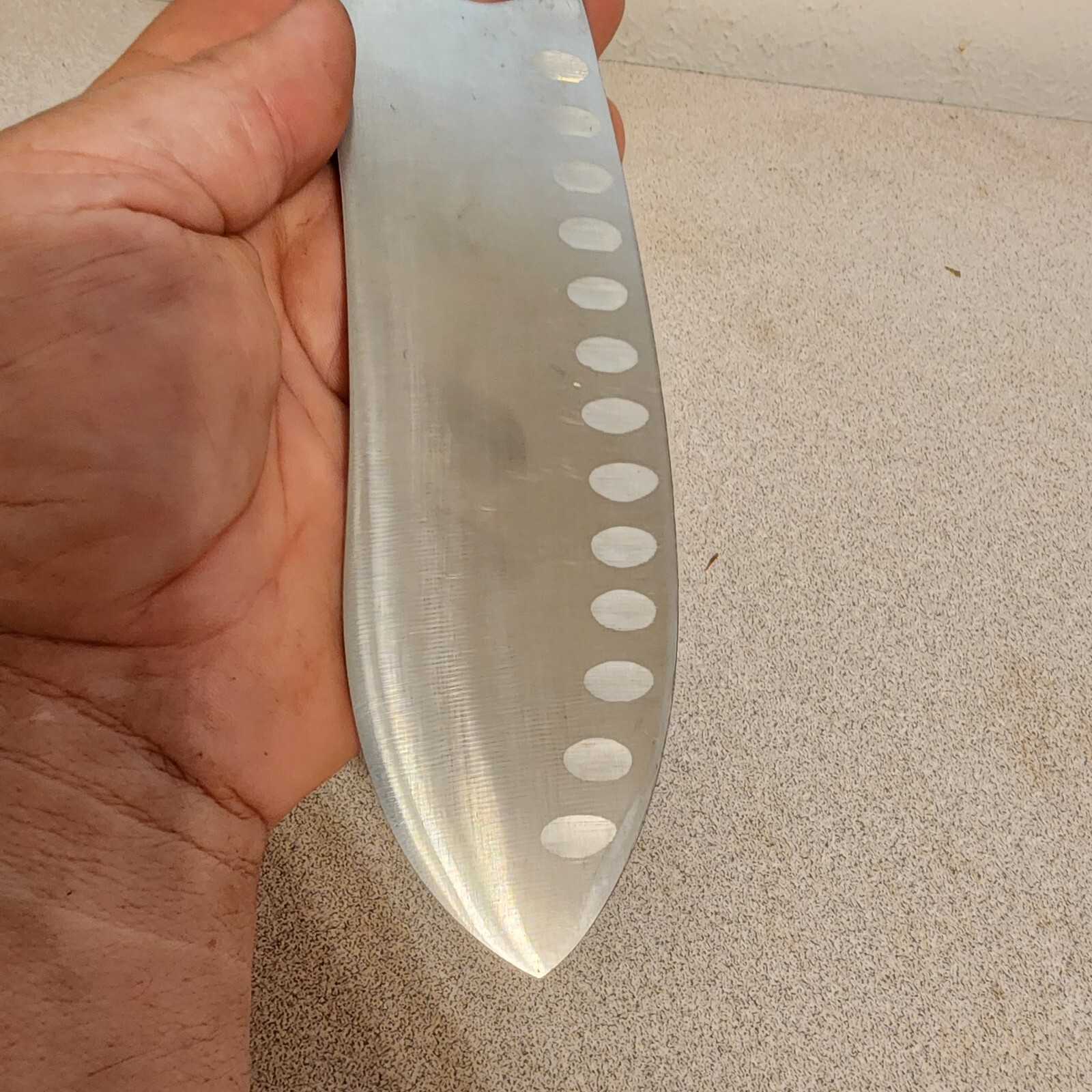 Technique 7" Kohaishu Chef Knife Japanese Stainless Steel Good Preowned