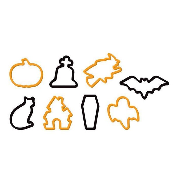 Tescoma Delicia Ausstechformen Halloween Delicia Cookies Cutter Set 8 StüCk-image
