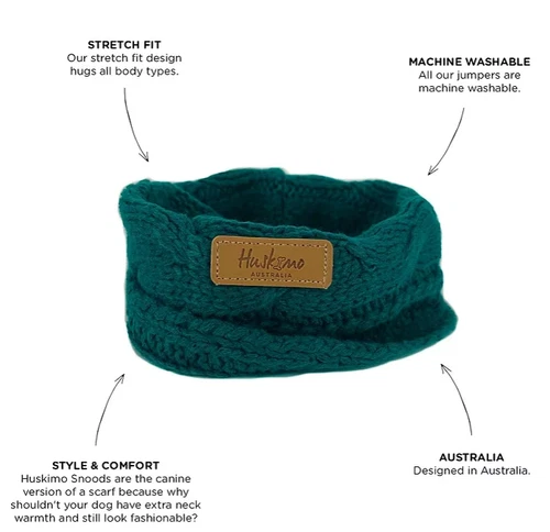 Huskimo Dog Snood - Wonderful for Extra Warmth in Winter - Picture 21 of 25