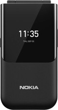 Nokia 2720 Flip 2G Dual SIM Unlocked, 2.8 Inch-Brand New Sealed Box-Black & Grey