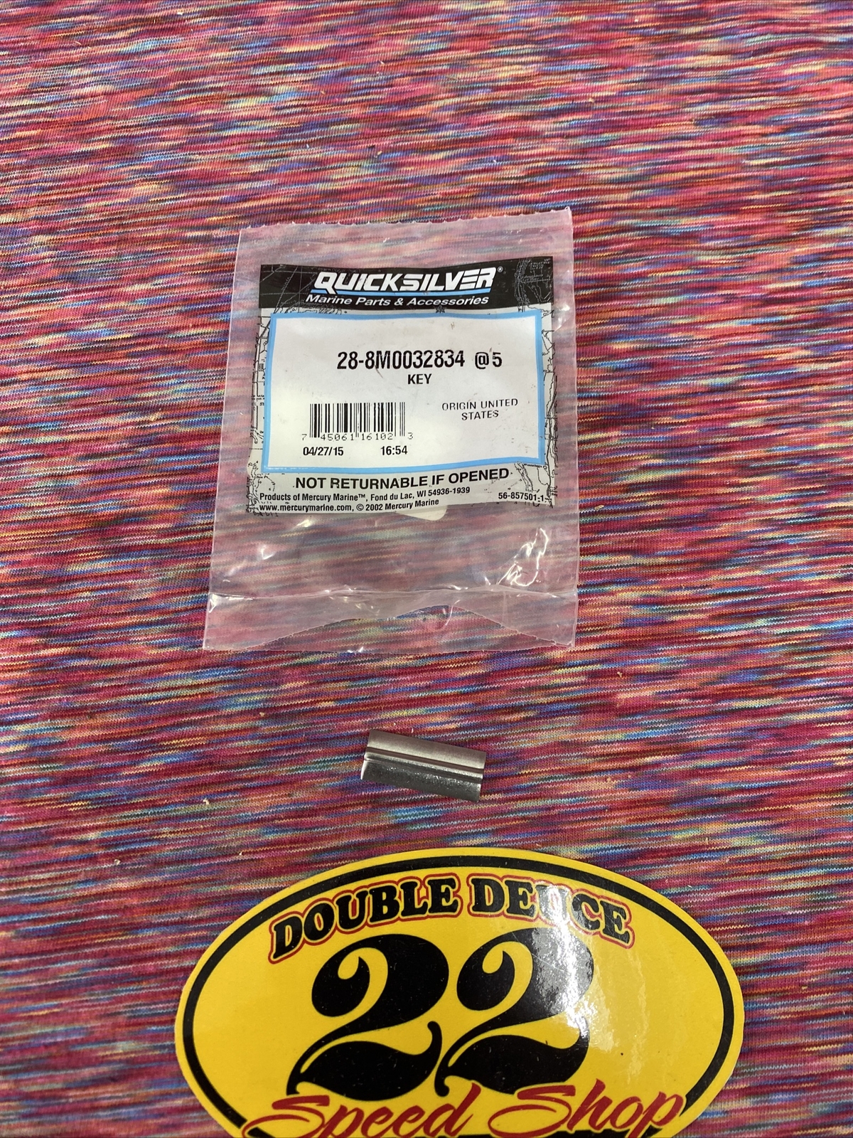 Quicksilver Key 28-8M0032834 **NEW** | eBay