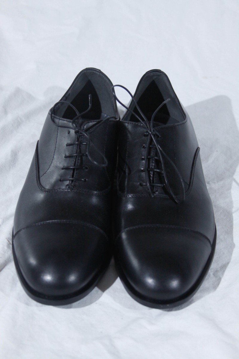 Giovanni Conti Men\'s Black Leather Dress Shoes Size 8 s-l400.jpg main image 2