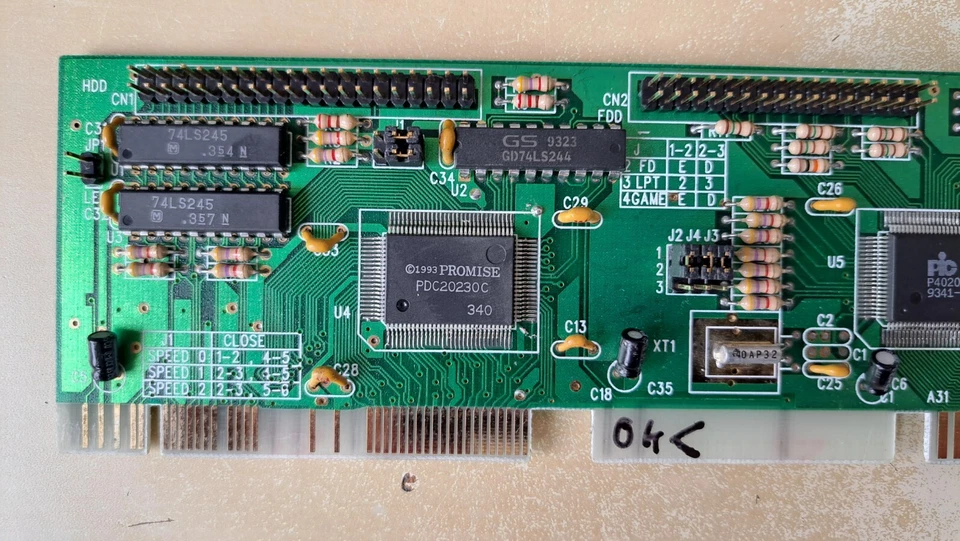 32-bit VLB Controller card PD-VIO-A01 Promise - Bild 2 von 4