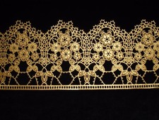 decorative edible cake lace in GOLD 