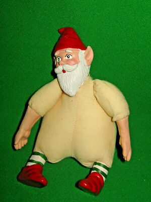 MINI MUSLIN ELF DOLL   4.5''   JUST FOR KEEPS  VINYL & CLOTH