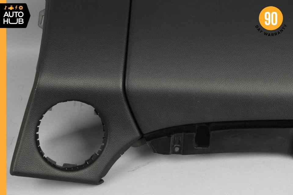 06-08 Mercedes W219 CLS550 CLS55 AMG tablero guantera compartimento negro OEM Foto 2 de 4