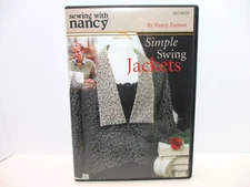 Sewing with Nancy "Simple Swing Jackets" DVD 2005 Nancy Zieman Sewing Techniques