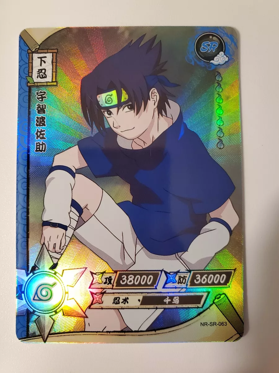 Naruto TCG - R-003 (Holo) - Sasuke Uchiha