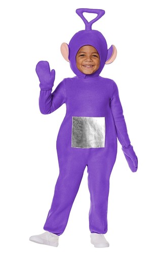 Toddler Lachy Purple The Wiggle Child Boys Kids Book Week Wiggles Dress Costume - Foto 3
